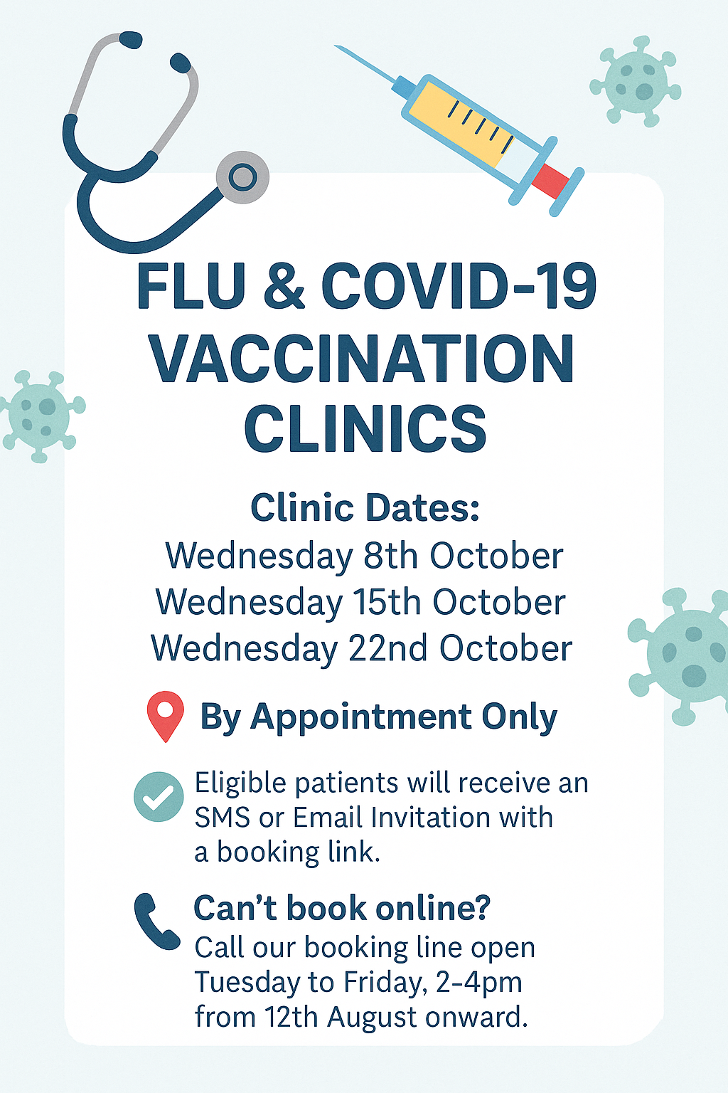 Flu & COVID-19 Vaccination Clinics